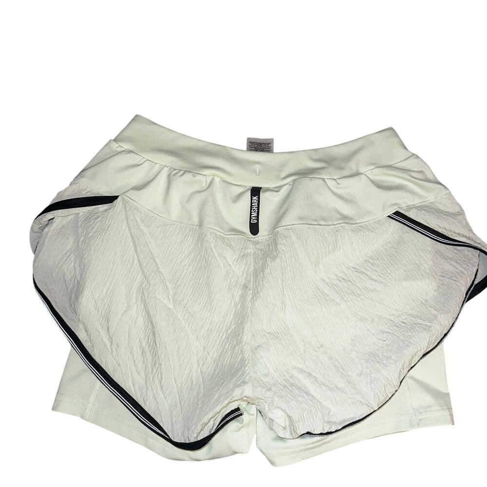 NWOT Gym shark 2-1 shorts light green